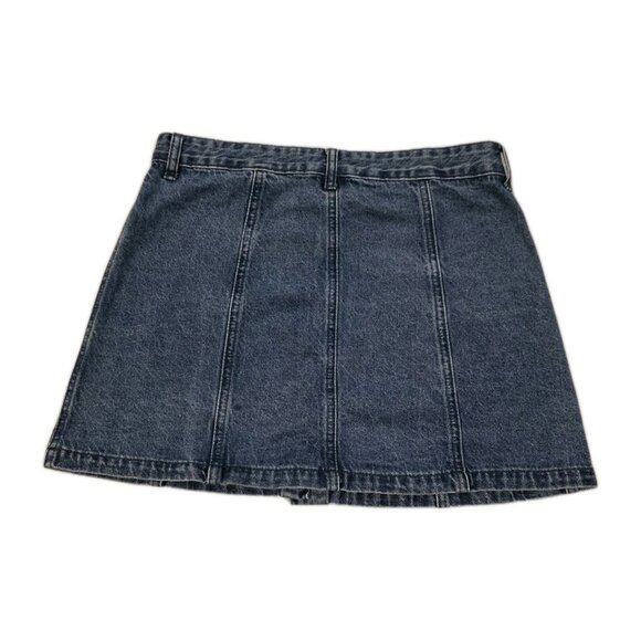 Forever 21 Size 28 Denim Button Up Jean Skirt - Picture 2 of 3
